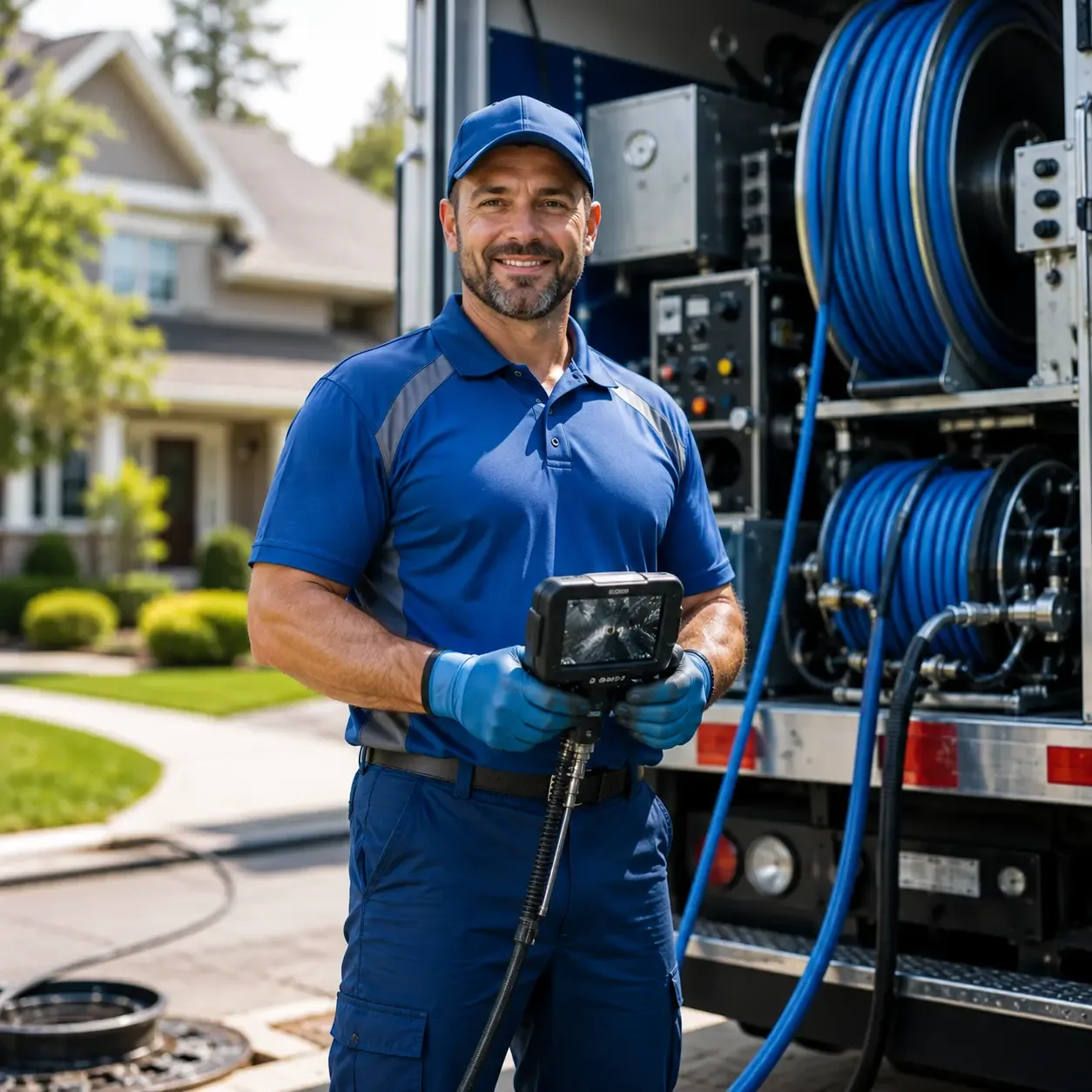 Local outdoor drain cleaning specialists in Montgomery, MI